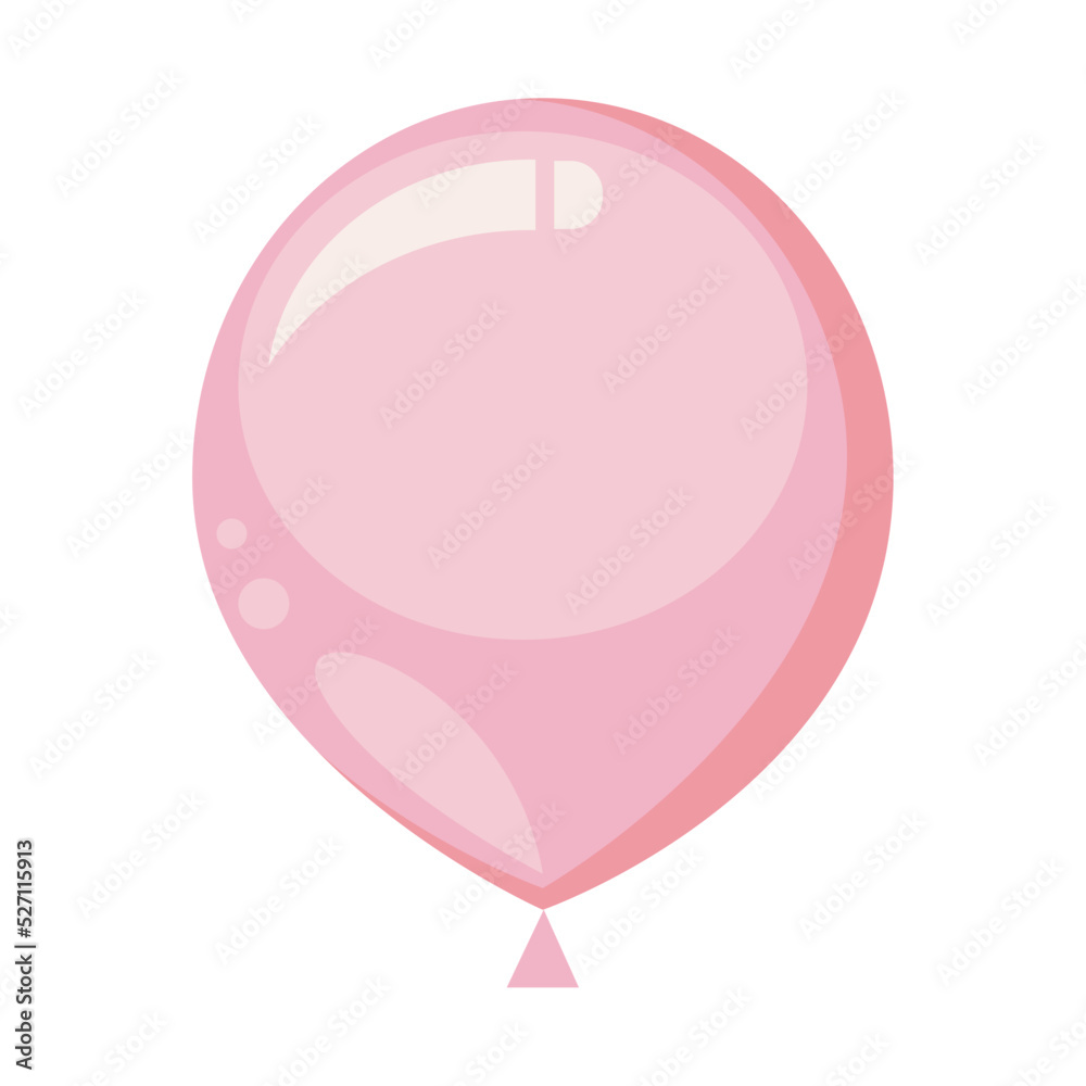 pink balloon helium floating