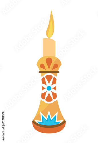 mexican culture candle