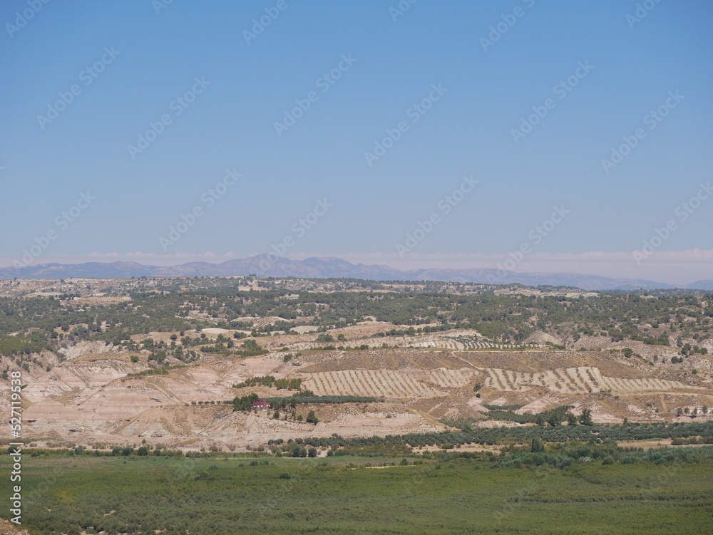 Naklejka premium Desierto de Cortes de Baza.
