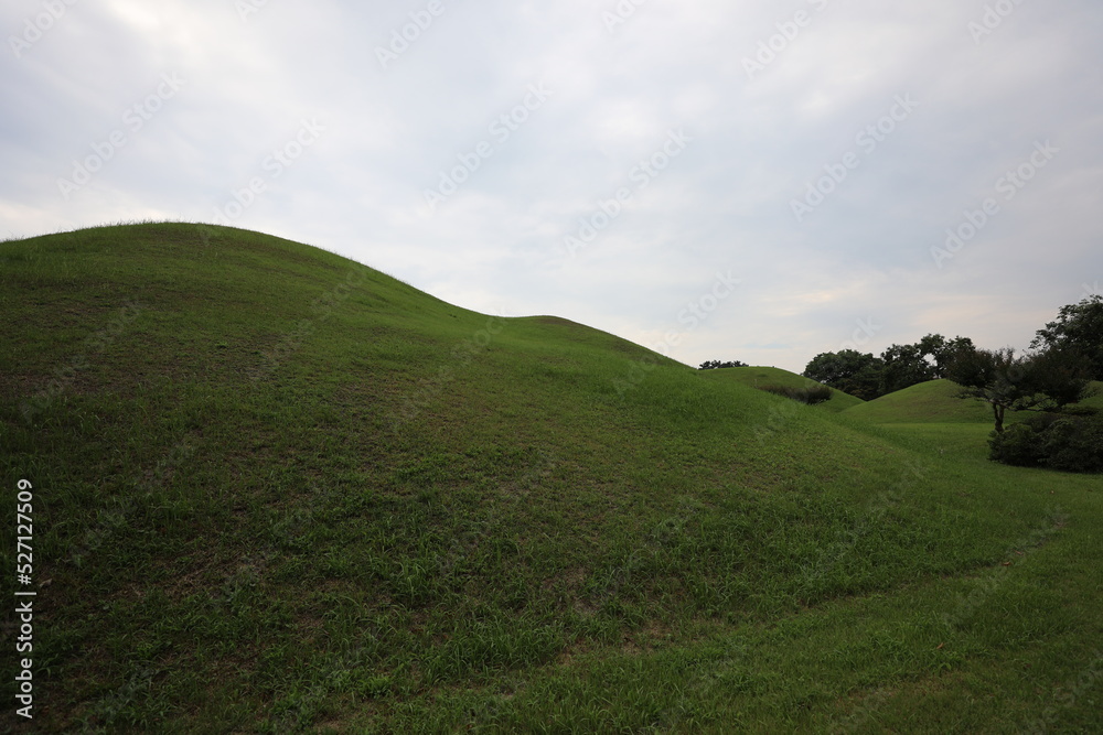 royal tomb of silla dynasty, korea