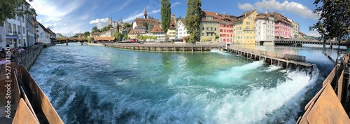 Lucerne river panorama