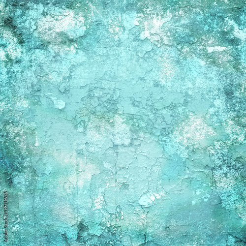 light blue grunge wall texture or background