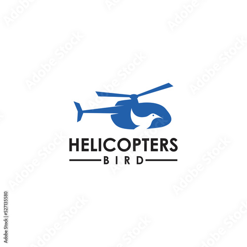 Helicopter Bird logo