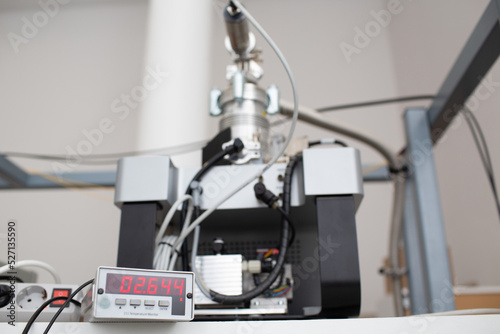Single photon detector at scientific laboratory without people.