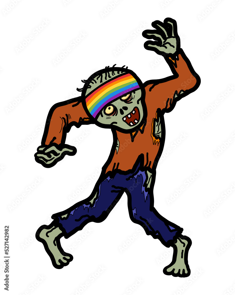 Gay halloween ghost monster haunted scary ghoul Illustration Stock | Adobe  Stock