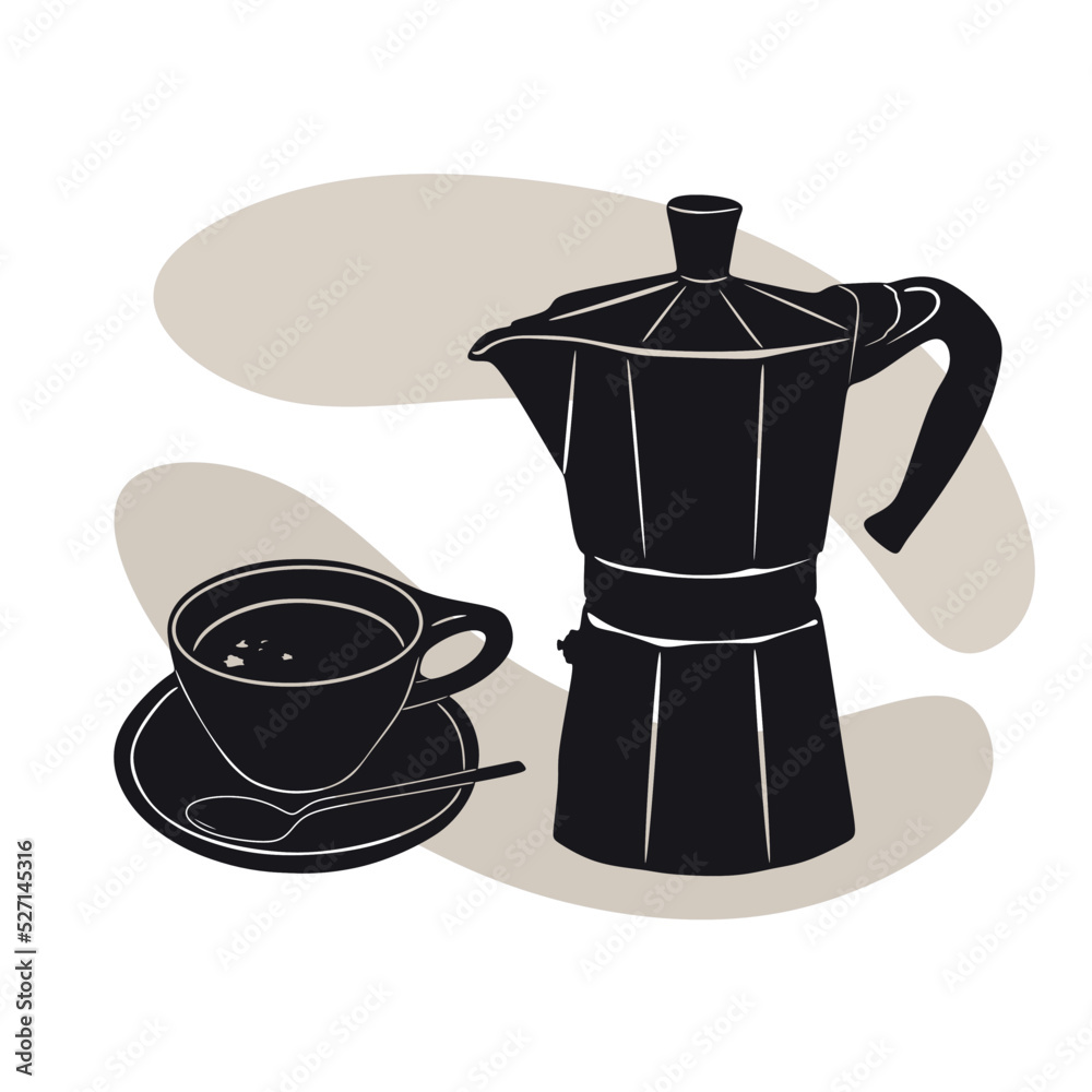 coffee cups logo art handmade design vector coffee cups logo art handmade design vector