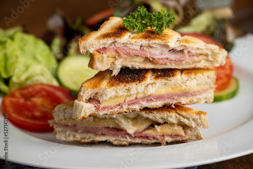 french croque monsieur photo