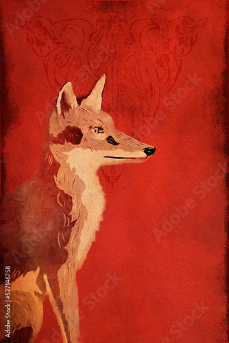 Fabled Fox Illustration © Roberta Murray
