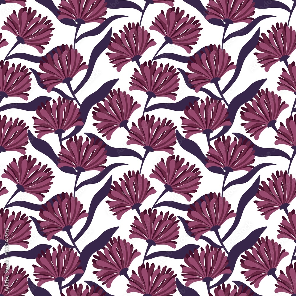 Floral seamless flower pattern for fabrics and packaging and wrapping and kids accessories and notebooks Floral seamless flower pattern for fabrics and packaging and wrapping and kids accessories and notebooks