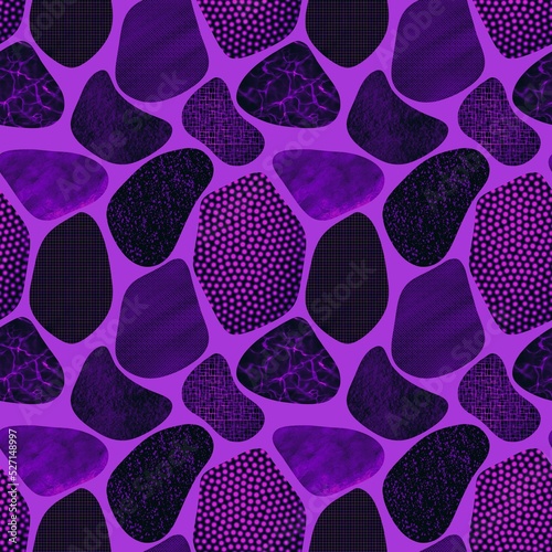 Sea stone seamless abstract polka dots pattern for fabrics and clothes print and kids accessories and wrapping