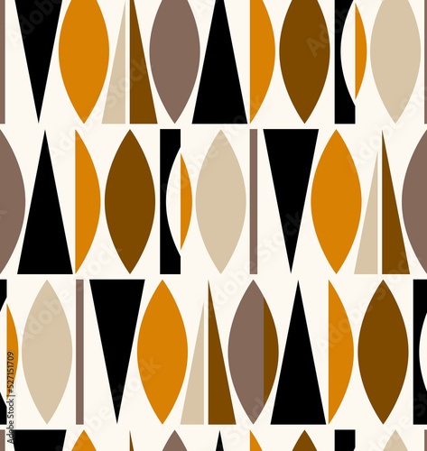 Seamless geometric pattern, endless modern print. 