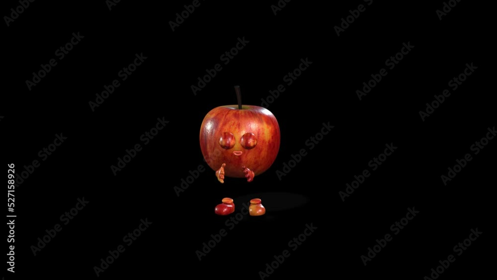 Apple dance with alpha channel