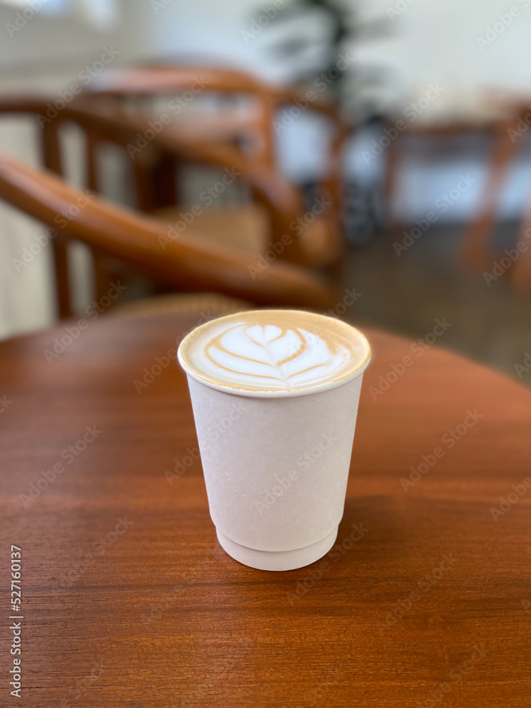 cup of coffee on the table cup of coffee on the table
