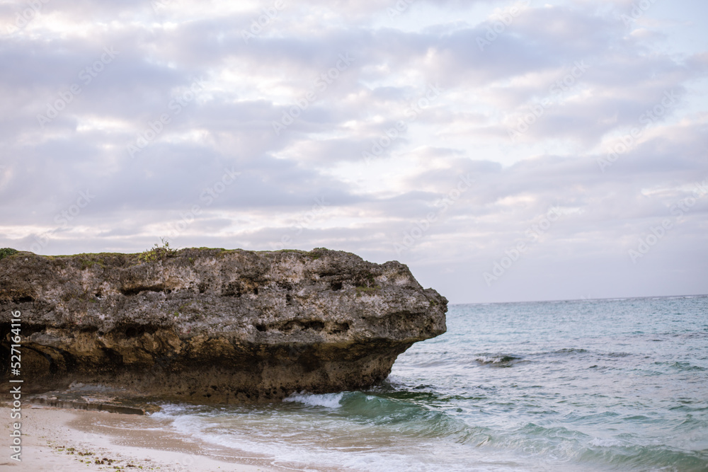 rocks in the sea