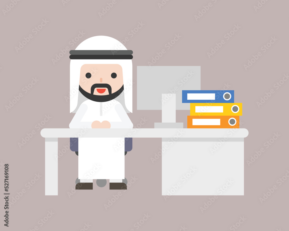 Business team meeting conference in the office Vector Graphics Illustration Business team meeting conference in the office Vector Graphics Illustration