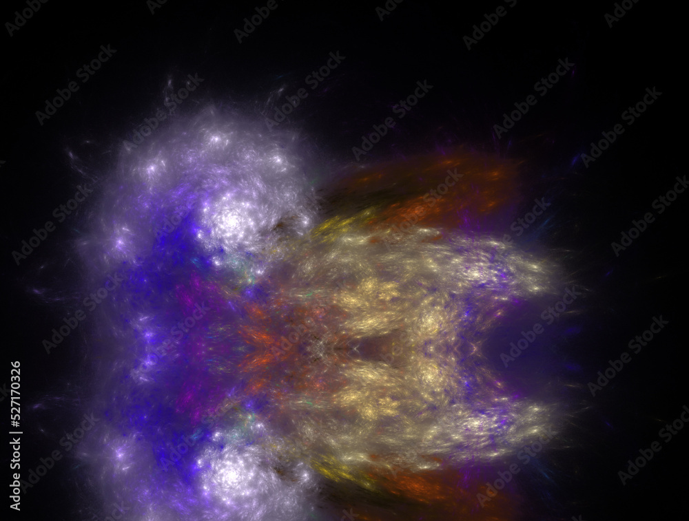 Imaginatory fractal abstract background Image