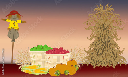 Fall Harvest Background