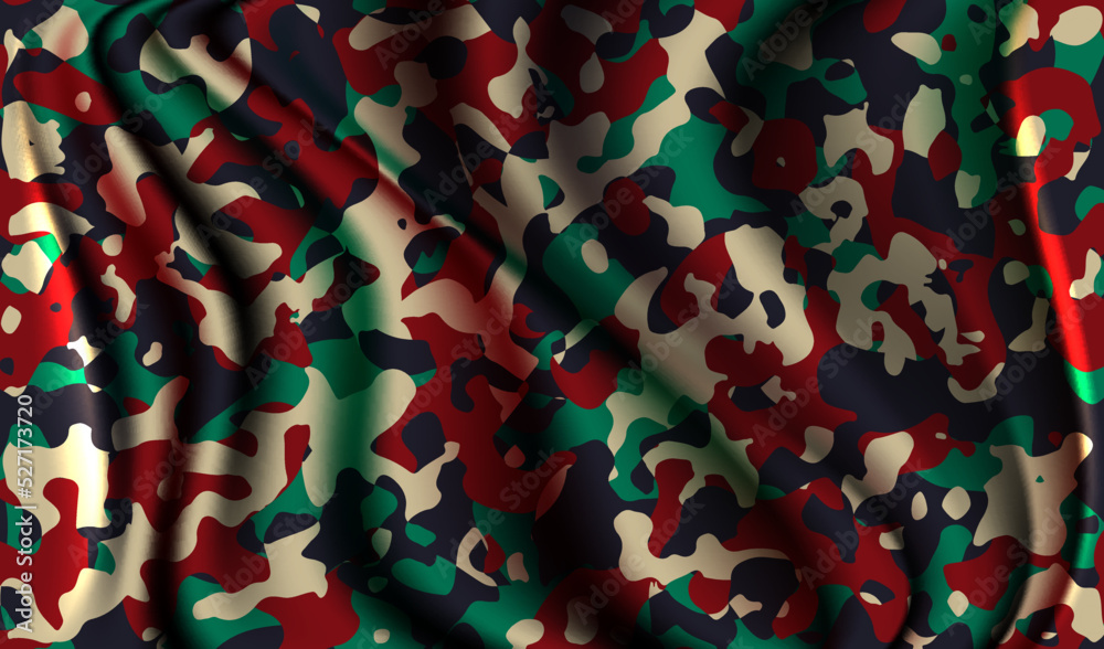 camouflage soldier seamless pattern. Military texture on textiles