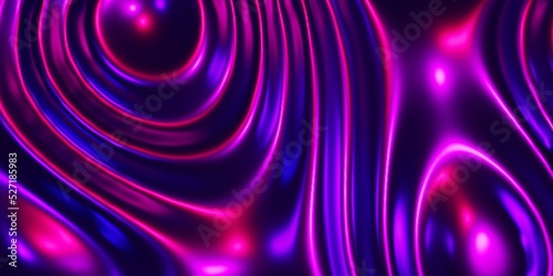 Modern colorful background reflects rainbow light. Abstract 3d background. 