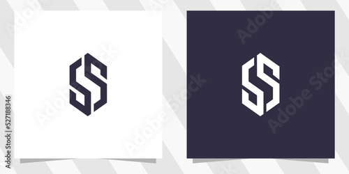 letter ss logo design