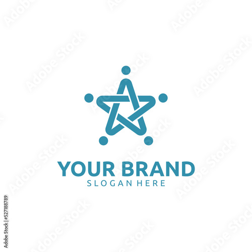 CREATIVE STAR PEOPLE LOGO DESIGN