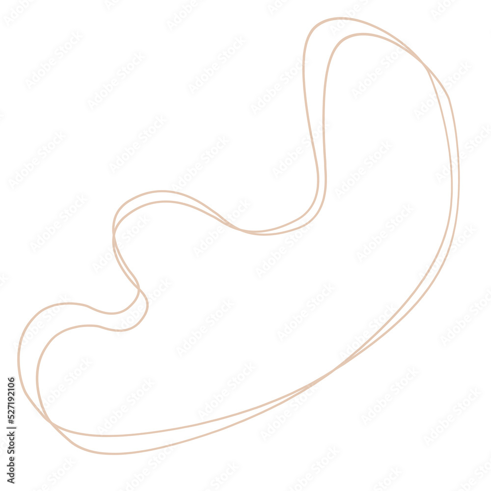 Blob abstract line art and doodle. Blob abstract line art and doodle.