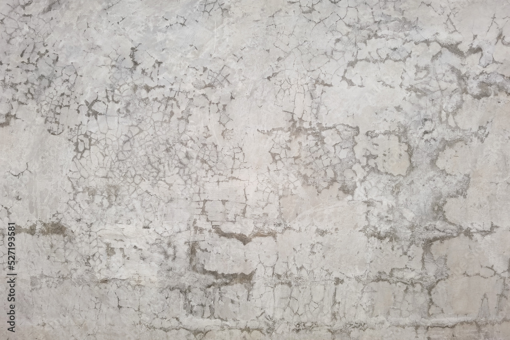 Obraz premium Concrete cement cracked wall texture for background