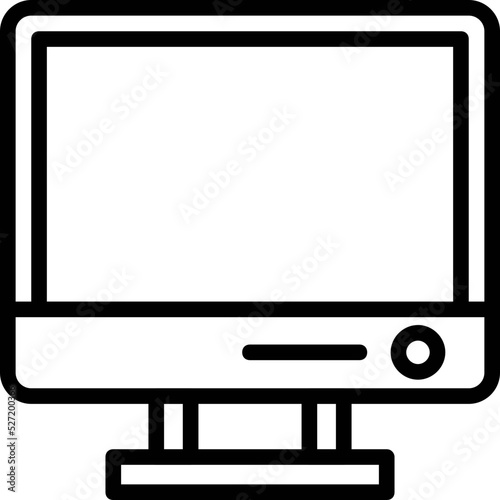 Monitor Vector Icon