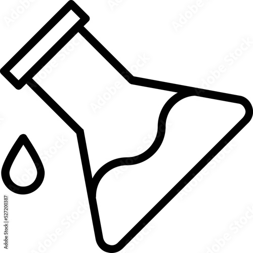 Conical Flask Vector Icon