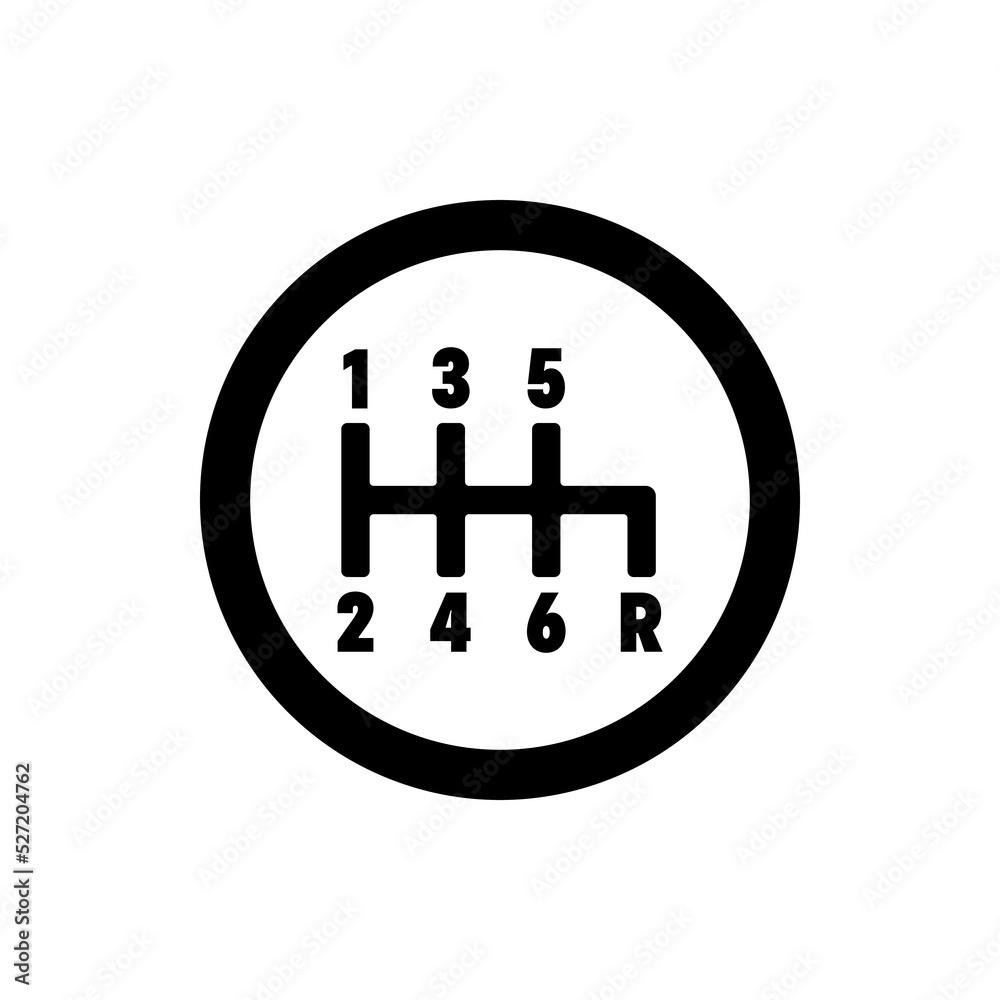 Shifting Gears Icon Or Car Manual Transmission Icon Vector Logo For Website Or Apps Shifting Gears Icon Or Car Manual Transmission Icon Vector Logo For Website Or Apps
