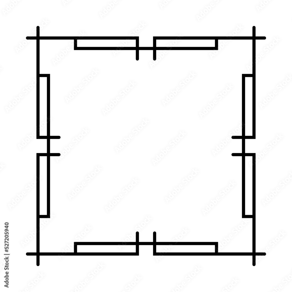 modern square frame
modern square frame