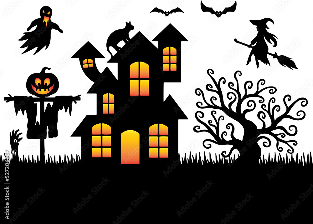 Halloween Horror Background
