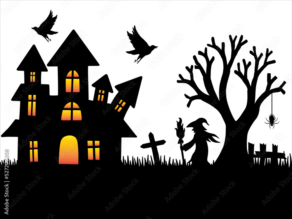 Halloween Scary Background
