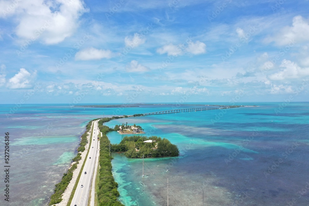 Florida Keys Drone flight