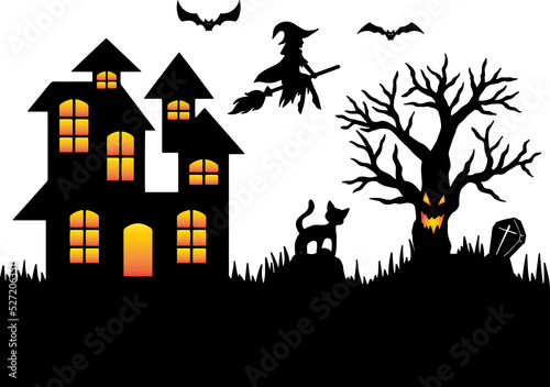 Halloween Horror Background 