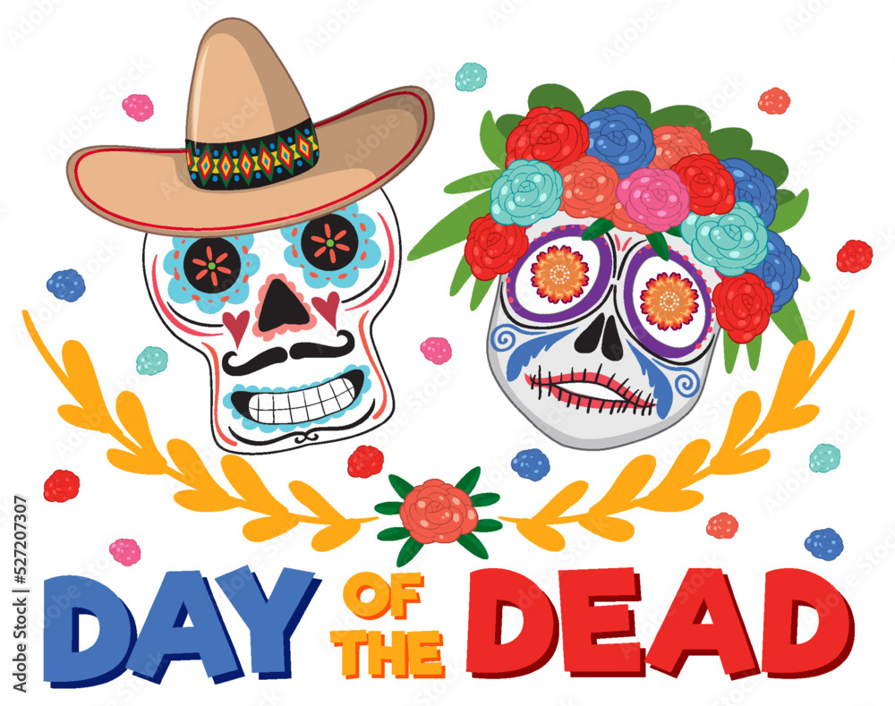 Day of the dead banner Day of the dead banner