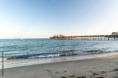 Capitola Beach at Santa Cruz County  California