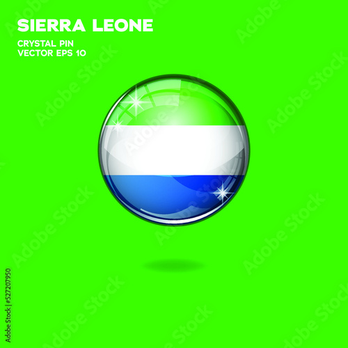 Free Download Sierra Leone Flag 3D Buttons - GFXLoad