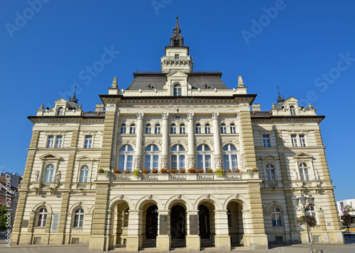 City Hall, Liberty Square, Novi Sad, Serbia. A monumental neo-renaissance building located in the city centre