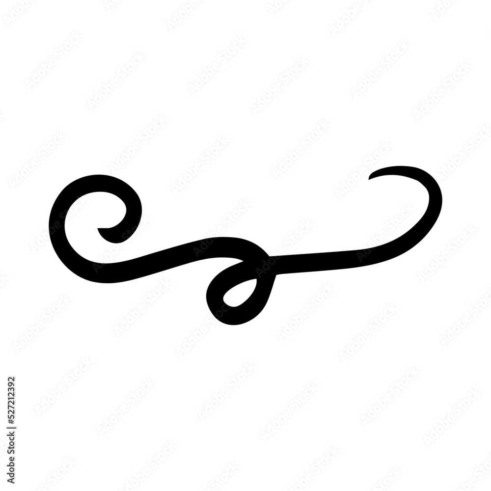 spiral swirl element
spiral swirl element