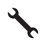 wrench vector image, this vector image can be used to create company logos, banners and others