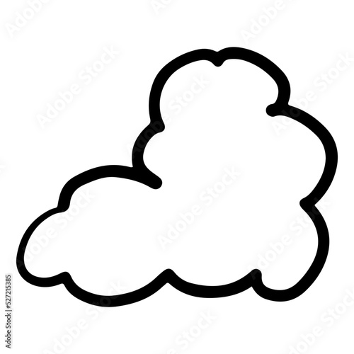 cloud shape frame 