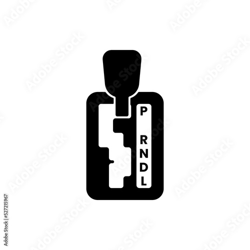 Shifting Gears Icon Or Automatic Transmission Icon Vector Logo For Website And Apps. Best Shifting Gears Icon isolated minimal icon or transmission line vector icon for websites and apps on White Back