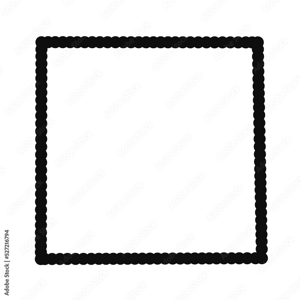 Black square frame element with line border png. Black square frame element with line border png.
