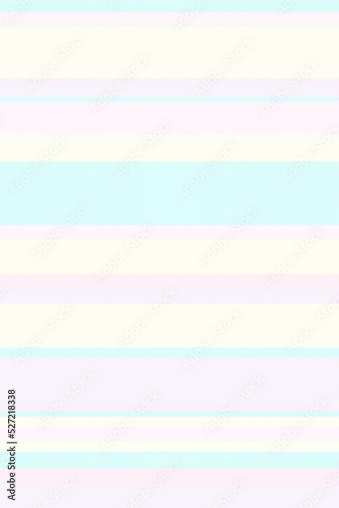 Fototapeta premium pastel blue, pink and yellow horizontal lines background