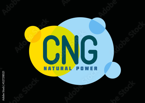 CNG natural power logo
