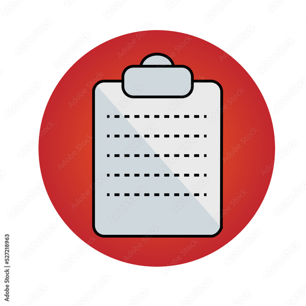 clipboard with checklist clipboard with checklist
