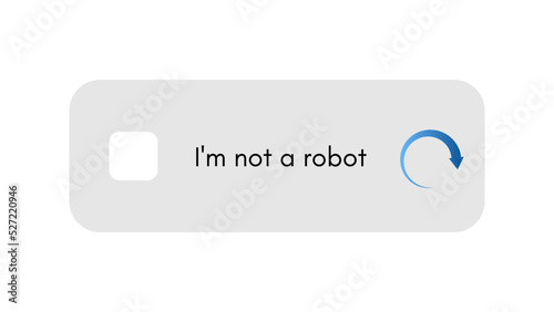 Template for entering captcha I'm not a robot