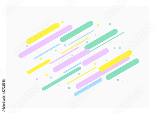 次世代風のアブストラクト背景素材イラスト