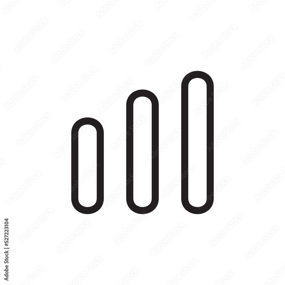 Signal icon. Mobile network icon. Connection icon. Full Signal icon. SVG vector illustration. Signal icon. Mobile network icon. Connection icon. Full Signal icon. SVG vector illustration.